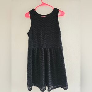 Xhilaration Black Lace Formal Dress